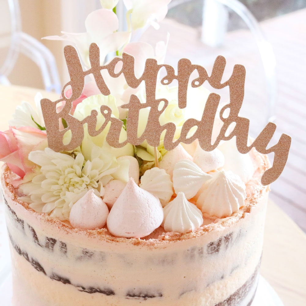 Teal & Lavender Swirled Buttercream Roses 15th Birthday Cake
