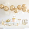 Balloon Garland Kit DIY - Gold & White