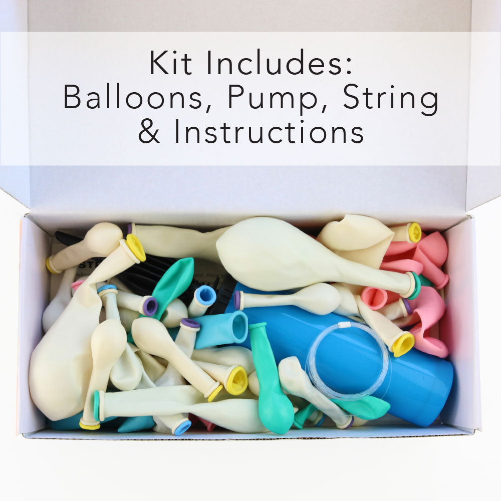 Custom Artisan Pastel Balloon Garland DIY Kit (4 Ft to 25 Ft), CHOOSE Your  Own Colors, Includes Balloon Pump, Wall Hooks, & Twine - All Events Prints  & Party Decor