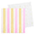 Gold & Pink Stripes & Dots Luncheon Napkin - Pack of 20