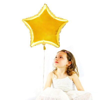 Gold 19" Foil Star Balloon