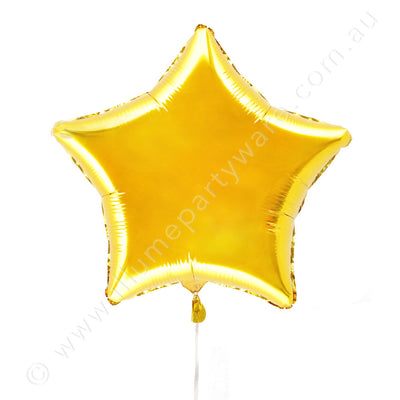 Gold 19" Foil Star Balloon