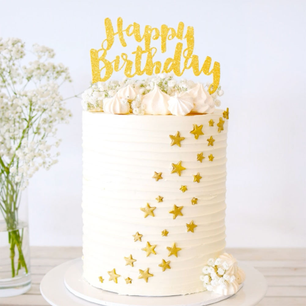 Classic Happy Birthday Cake - Wilton