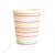 Rainbow  Stripe Cup - Pack of 10