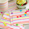 Rainbow  Stripe Cup - Pack of 10