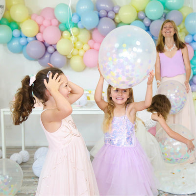 Confetti Balloons - Pack of 3 - Pastel